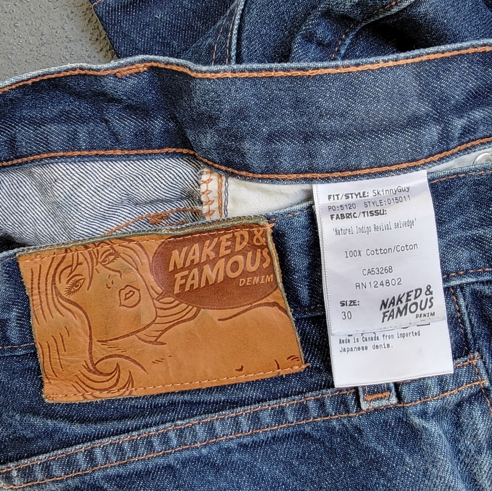 Naked and Famous Denim Skinny Guy Jean